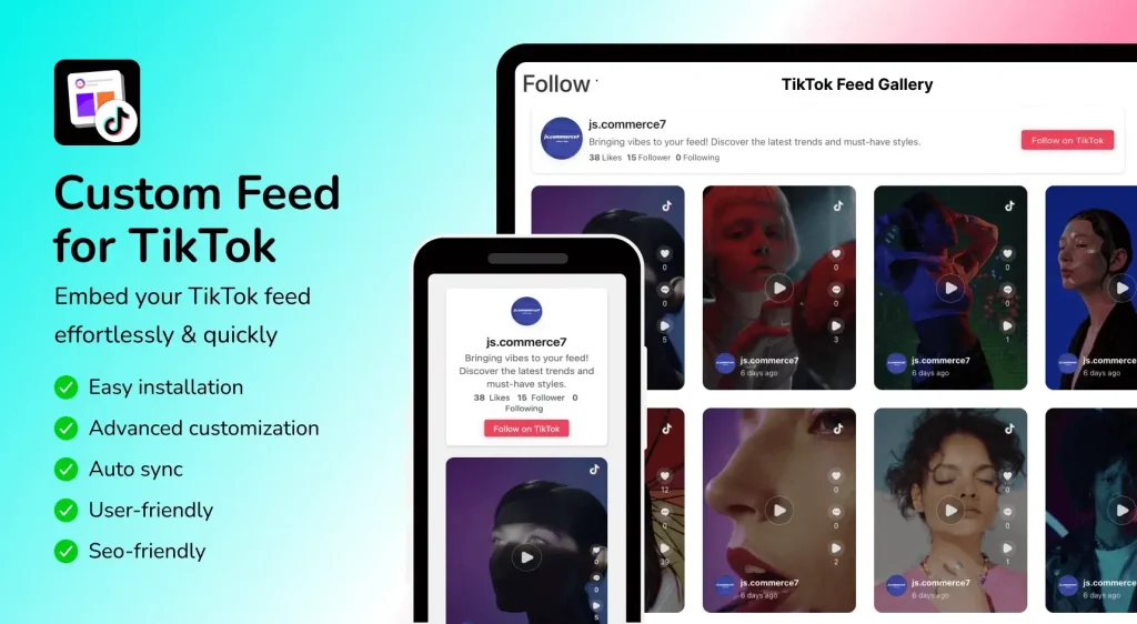 Personalized content feed in tiktok