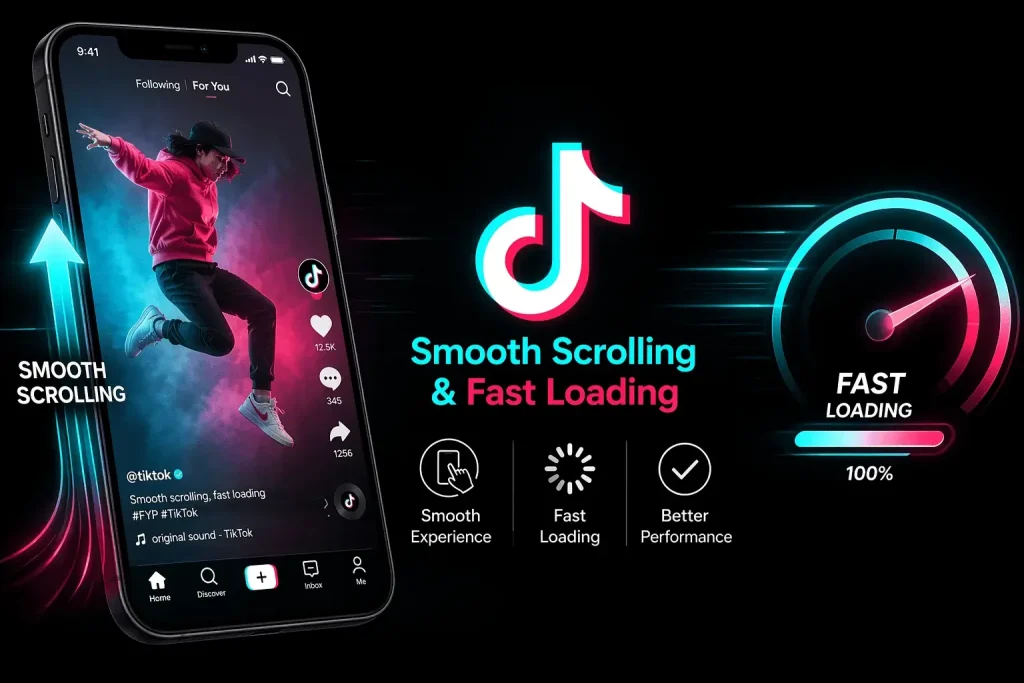 Smooth scrolling and fast loading
